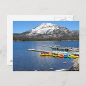 Mary-Mammoth-See, CA Postkarte (Vorne/Hinten)