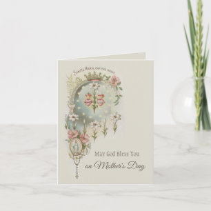 MARY MAPPY'S DAY JUNGFRAU MARY RELIGIOUS CARD KARTE