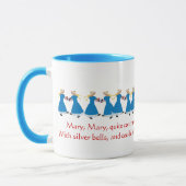 Mary, Mary, ganz im Gegenteil - Kinderzimmer Rhyme Tasse (Links)