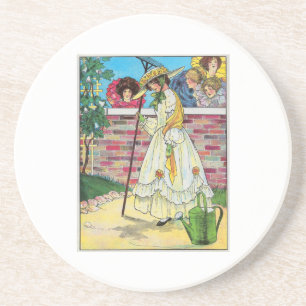 Mary, Mary, ganz im Gegenteil Sandstein Untersetzer