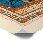 Mary, Mater Dolorosa & Jesus, Ecce Homo Poster (Ecke)