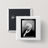 Mary McLeod Bethune Button (Vorne & Hinten)