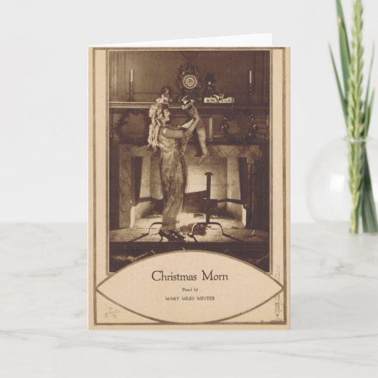 Mary-Meilen-Münzenpräger 1921 Feiertagskarte (Vorderseite)