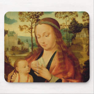 Mary mit dem Christus-Kind, Anfang des 16. Mousepad