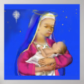 Mary mit Jesus Poster (Vorne)