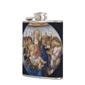 Mary mit Kind und Gesang-Engel durch Botticelli Flachmann (Links)
