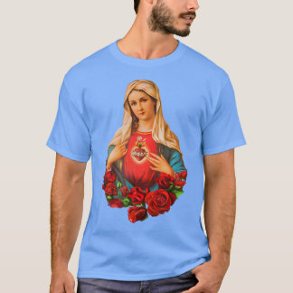 Mary Mother Heart of God Heart of Jungfrau Mary Cl T-Shirt
