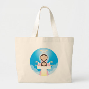 Mary Mother of God Jumbo Stoffbeutel