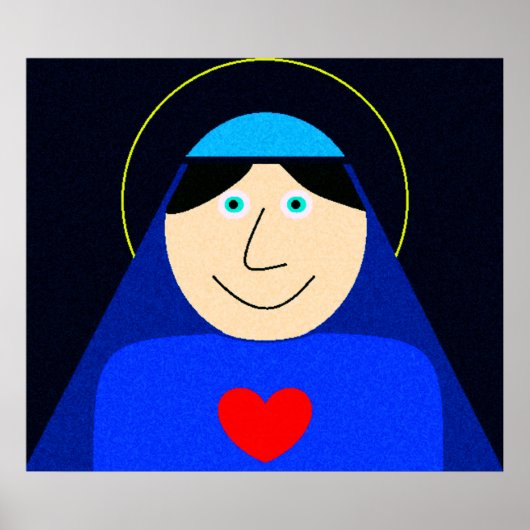 Mary Mother of God Poster (Vorne)