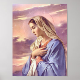 Mary Mutter Gottes, die heilige Jungfrau, Poster