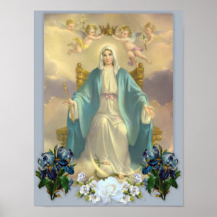 Mary Mutter Gottes, die heilige Jungfrau, Poster