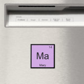 Mary Name Chemistry Element Periodic Table Magnet (In Situ (Geschirrspüler))