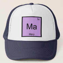 Mary Name Chemistry Element Periodic Table