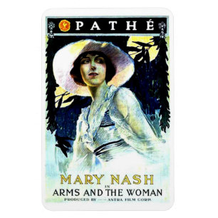 Mary Nash, Arms and Woman, Silent Film Magnet