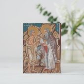 Mary of Egypt Orthodox Christlich Icon Postkarte (Stehend Vorderseite)