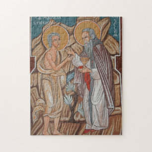 Mary of Egypt Orthodox Christlich Icon Puzzle