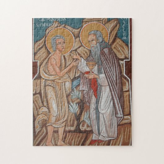 Mary of Egypt Orthodox Christlich Icon Puzzle (Vertikal)