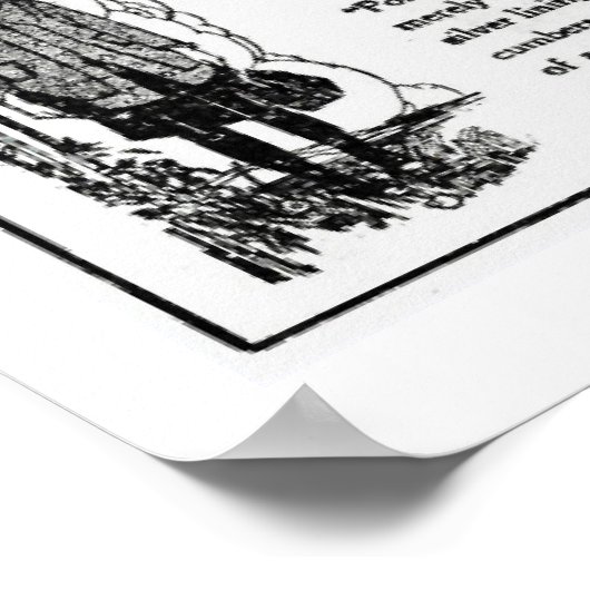 Mary Pickford Pollyanna Movie Ad Print Poster (Ecke)