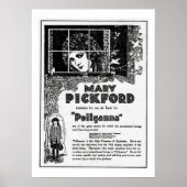 Mary Pickford Pollyanna Movie Ad Print Poster (Vorne)