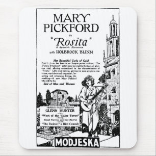 Mary Pickford Rosita 1924 Mousepad