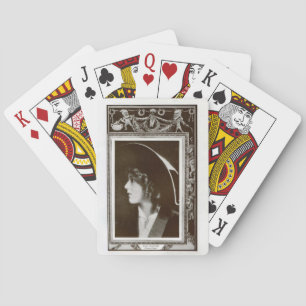 Mary Pickford Vintage-Porträt 1914 Spielkarten