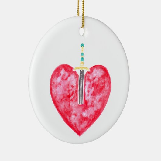 Mary/Pierced Heart - Jesse Tree Keepake Ornament (Rechts)