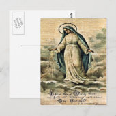 Mary Postkarte (Vorne/Hinten)