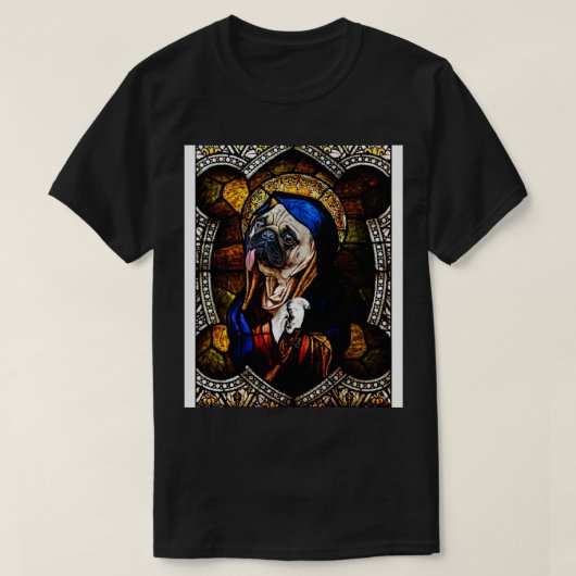 Mary Pug T-Shirt (Design vorne)