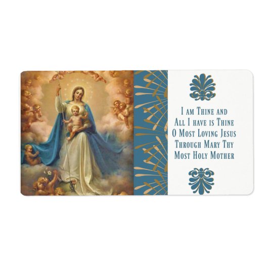 Mary Queen of Heaven Jesus Angels (Vorne)