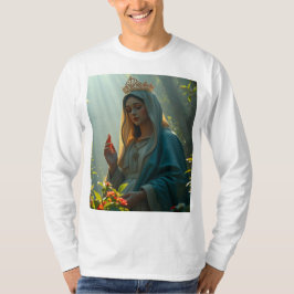 Mary Queen of Heaven Men's Long Sleeve T-Shirt