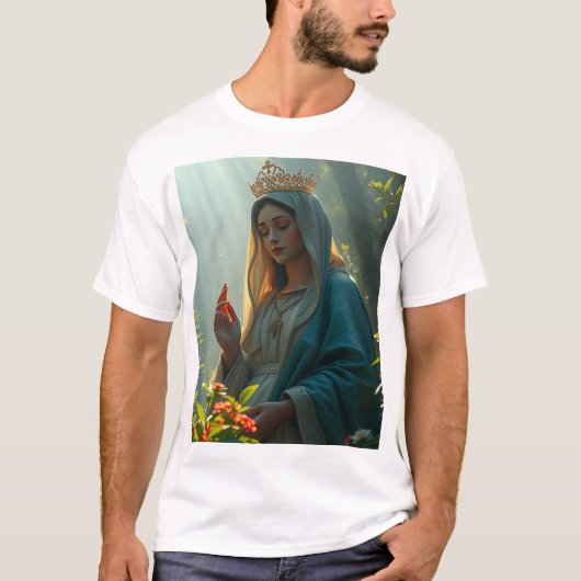 Mary Queen of Heaven Men's T-Shirt (Vorderseite)