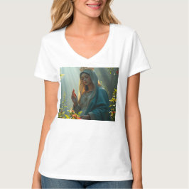 Mary Queen of Heaven Women's / Neck T-Shirt