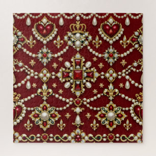 Mary Queen of Scots Inspirierter Design Magischer Puzzle
