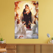 Mary Queen of the Angels Jesus Leinwanddruck (Insitu (Wohnzimmer))