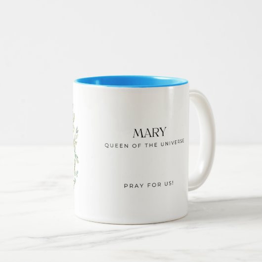 Mary Queen of the Universe Tasse (VorderseiteRechts)