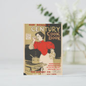 Mary Ronald's Jahrhundert-Kochbuch Postkarte (Stehend Vorderseite)