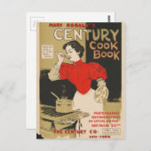 Mary Ronald's Jahrhundert-Kochbuch Postkarte (Vorne/Hinten)