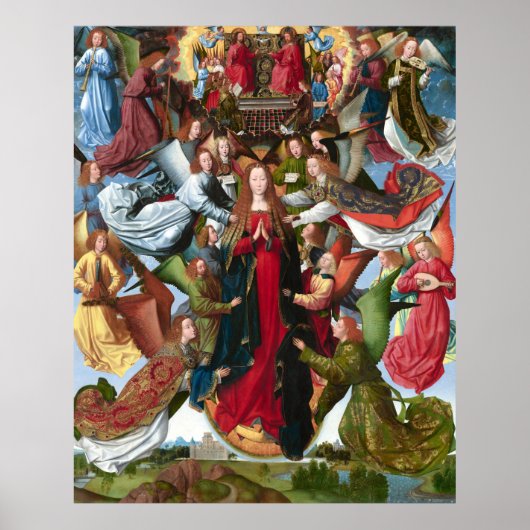 Mary - Saint Lucy Legend Fine Art Poster (Vorne)