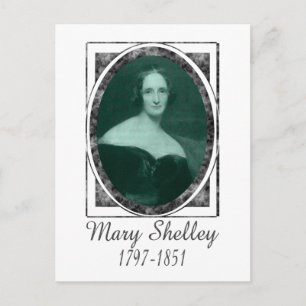 Mary Shelley Postkarte