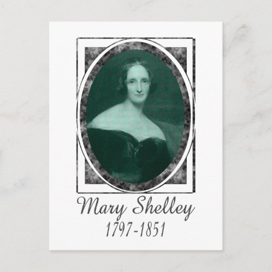 Mary Shelley Postkarte (Vorderseite)