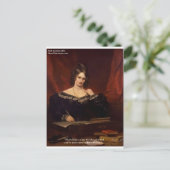 Mary Shelly "Liebe Niemals gesehen" Geschenke & Ka Postkarte (Stehend Vorderseite)