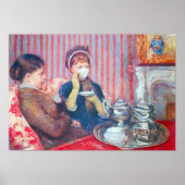 Mary Stevenson Cassatt-A Tasse Tee Poster (Vorne)