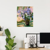 Mary Stevenson Cassatt - Blume im Fenster Poster (Heimbüro)