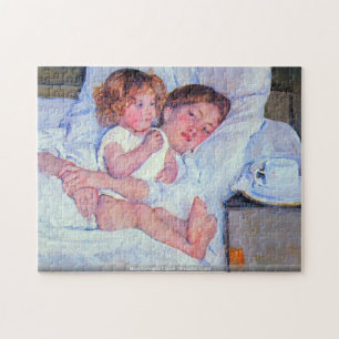Mary Stevenson Cassatt - frühstücken Sie im Puzzle