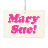 Mary Sue! Autolufterfrischer (Rückseite)