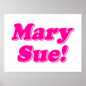 Mary Sue! Poster (Vorne)
