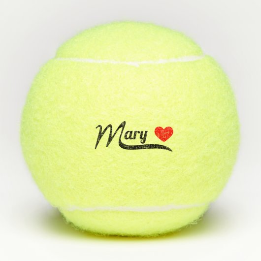 Mary Tennisbälle (Vorderseite)