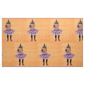 Mary the Happy Halloween Witch Fabric Stoff (Yard (91,4 cm))