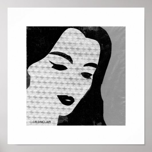 Mary the MODERN (grau) by CR SINCLAIR Poster (Vorne)