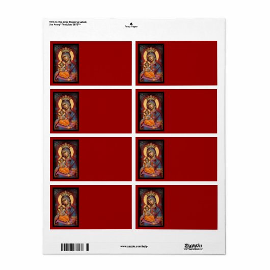 Mary - Theotokos (Vorne)